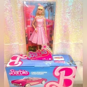 Movie Barbie Doll and Corvette Popcorn Bucket